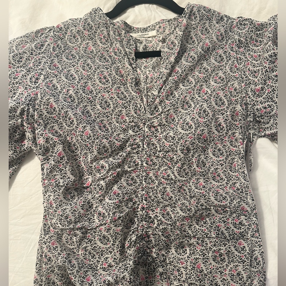 Isabel Marant ruched blouse size 36 FR
